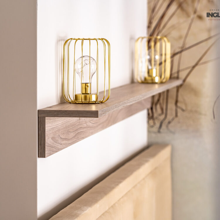 Subtelny akcent w sypialni boho oraz fotografii wnętrz.